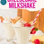 cheesecake milkshake pinterest image