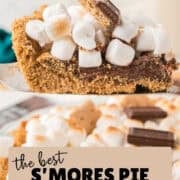 s'mores pie pinterest image