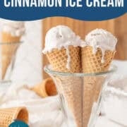 no-churn cinnamon ice cream pinterest image