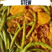 moroccan chicken stew pinterest image