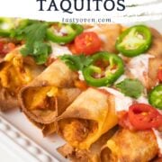 air fryer refried beans pinterest image