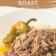 slow cooker mississippi pot roast pinterest image