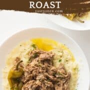 crockpot mississippi pork roast pinterest image