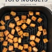 air fryer tofu pinterest image