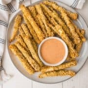 crispy eggplant pinterest image