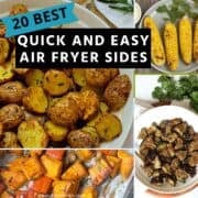 20 best quick and easy air fryer side dish images