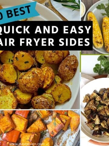 20 best quick and easy air fryer side dish images