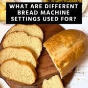 bread machine settings featured image