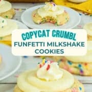 copycat crumbl cookie pinterest image