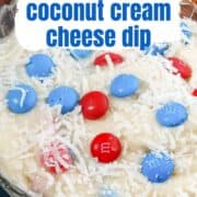 patriotic cream cheese dip pinterest image