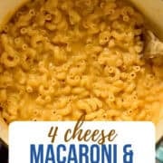 4 cheese macaroni and cheese pinterest image