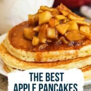 apple pancakes pinterest image