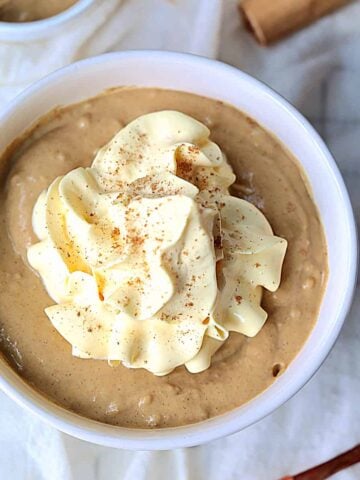 pumpkin pudding pinterest image