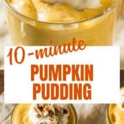pumpkin pudding pinterest image