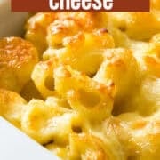 southern baked macaroni and cheese pinterest image