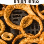 air fryer frozen onion rings pinterest image