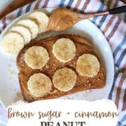 peanut butter toast pinterest image