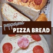 pepperoni pizza bread pinterest image