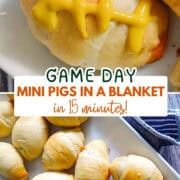 pigs in a blanket pinterest image